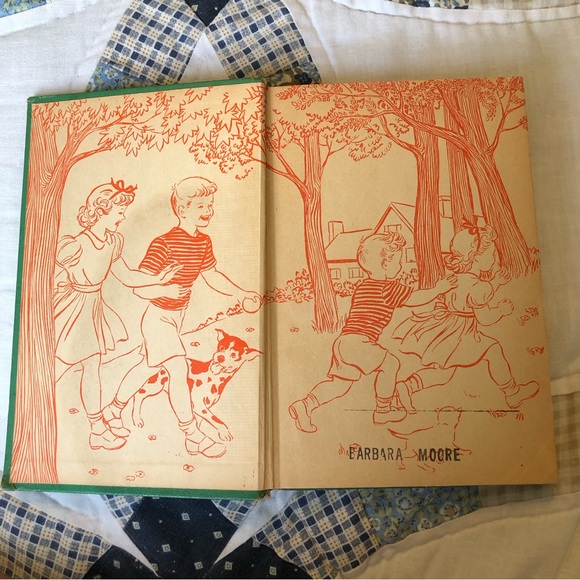 1922 VINTAGE The Bobbsey Twins At The County Fair Book Green Cover - Picture 4 of 6